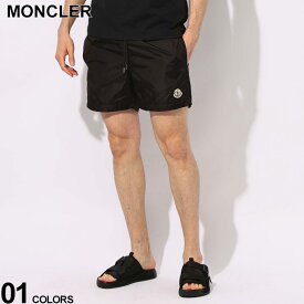 モンクレール MONCLER ジッパー付きバックポケット ナイロン ウエストコード メッシュインナー スイムショーツ MC2C0000453326 ブランド メンズ 男性 ボトムス 水着 スイムパンツ ショーツ