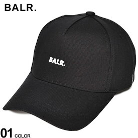 ◆エントリーでさらにポイント+4倍◆BALR. (ボーラー) コットン エンボスロゴ 6パネル ベースボールキャップ BA61101061 ブランド メンズ 男性 帽子 キャップ カジュアル