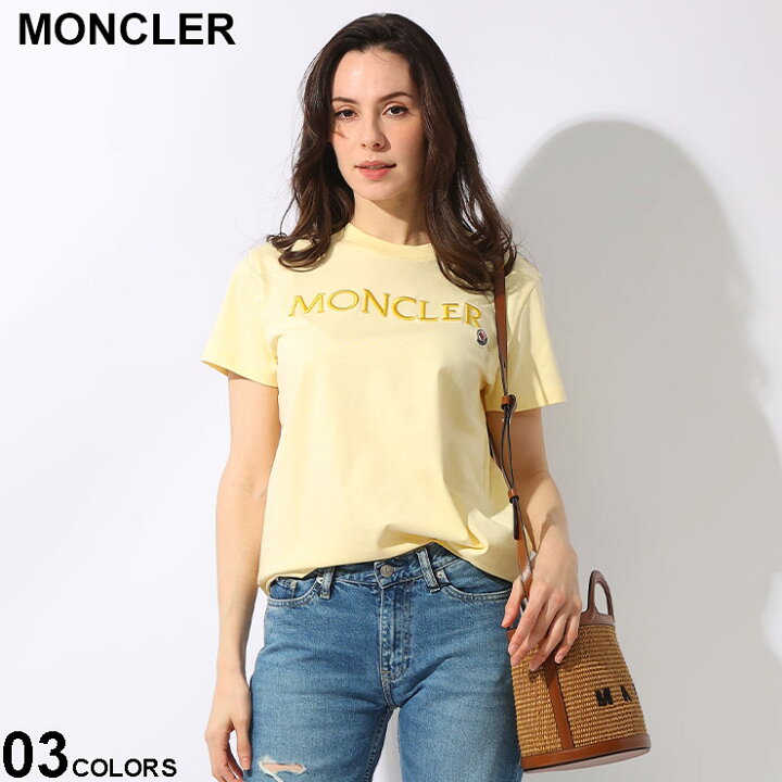 楽天市場】モンクレール MONCLER フロントロゴ刺繍＆ワッペン クルー 