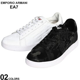EMPORIO ARMANI EA7 (エンポリオアルマーニ) カモフラージュ柄 ローカット スニーカー Classic EA7X8X001XK375 ブランド メンズ 男性 シューズ 靴 スニーカー ローカット