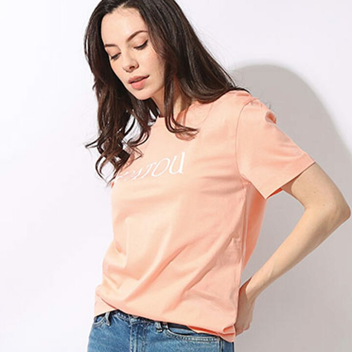 楽天市場】パトゥ PATOU コットン ロゴプリント クルーネック 半袖 T  