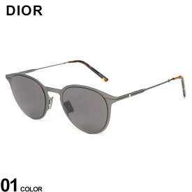 DIOR (ディオール) ロゴ メタルパーツ ボストン サングラス CDDM40006U08A ブランド メンズ 男性 眼鏡 サングラス アイウェア