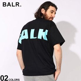 BALR. (ボーラー) ラインバックロゴ クルーネック 半袖 Tシャツ BA11121251JP ブランド メンズ 男性 トップス Tシャツ 半袖 シャツ