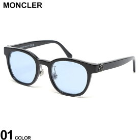 MONCLER (モンクレール) ブラックフレーム ウェリントン ロゴ ブルーレンズ サングラス MC5201D001 ブランド メンズ レディース 眼鏡 サングラス アイウェア sale_6_c