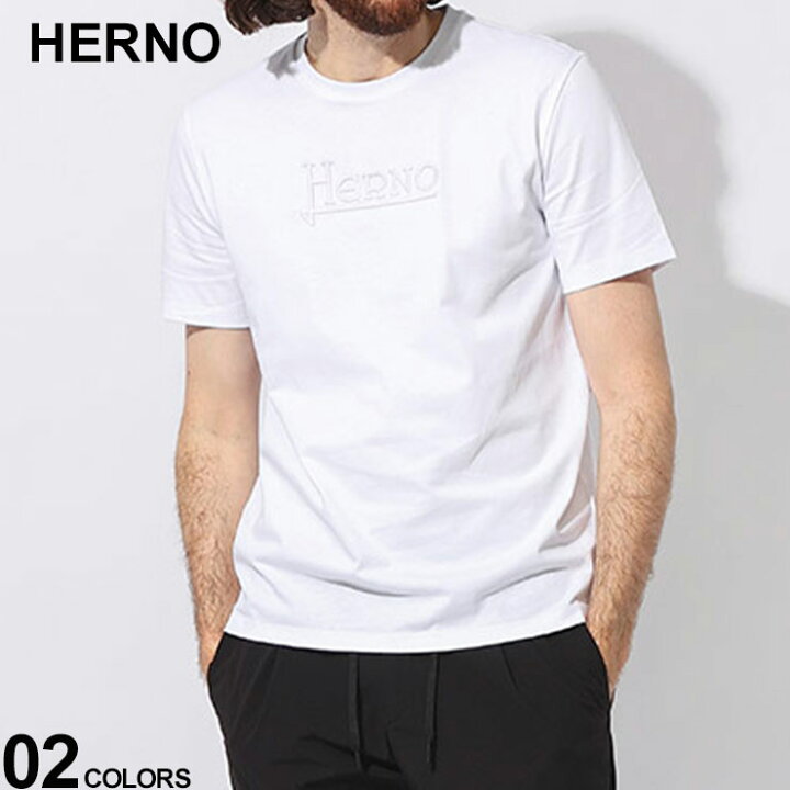 楽天市場】HERNO (ヘルノ) コットン100％ 立体刺繍 首裏ロゴプレート  