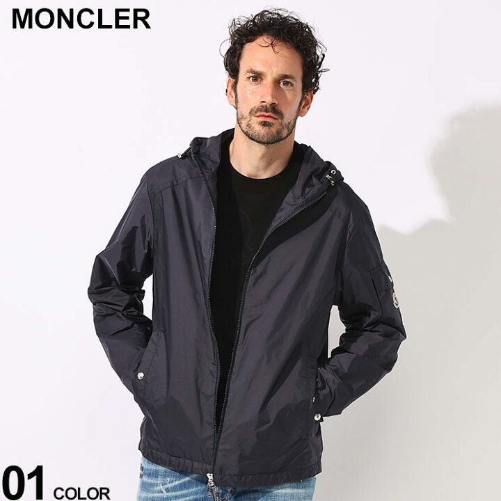 楽天市場】MONCLER (モンクレール) 撥水 肩ポケット フルジップ 