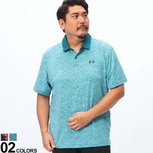 UNDER ARMOUR (A_[A[}[) LOOSE UPF50 OtBbNvg  |Vc T2G Printed Polo 1383715 傫TCY Y gbvX St X|[c |