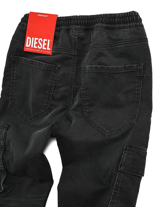 楽天市場】ディーゼル DIESEL ストレッチ カーゴポケット ジョグ 