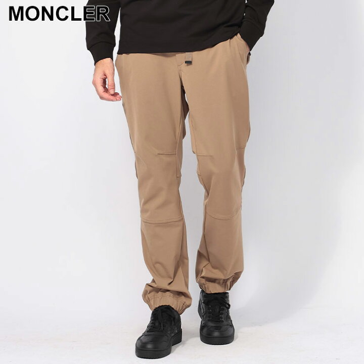 楽天市場】モンクレール MONCLER ストレッチ ウエストコード パンツ 