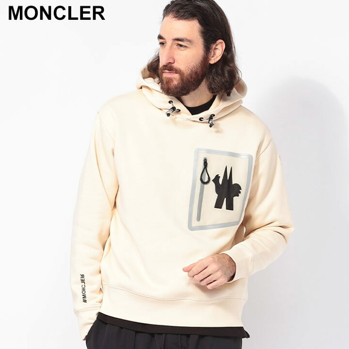 楽天市場】モンクレール MONCLER 裏起毛 ポケット プルオーバー 