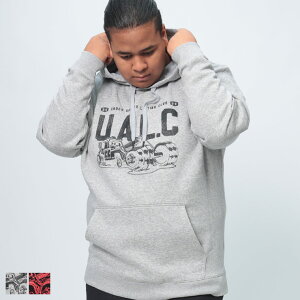 UNDER ARMOUR (A_[A[}[) LOOSE N vI[o[ p[J[ RIVAL FLEECE BL PRINTED 1388258 傫TCY Y gbvX p[J[ vg t[h H~