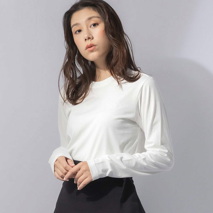 楽天市場】ワイスリー Y-3 胸ロゴ クルーネック 長袖 Tシャツ 