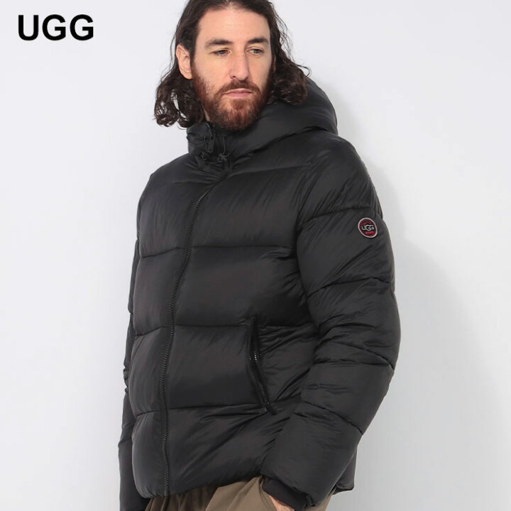 楽天市場】UGG (アグ) 耐水ナイロン フード裏ボア 中綿ブルゾン 