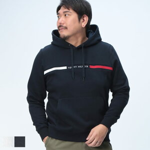 g~[qtBK[ Tommy Hilfiger vI[o[ p[J[ 傫TCY Y N tgC |Pbgt gbvX  N H~ 1XL 2XL 3XL zCg lCr[