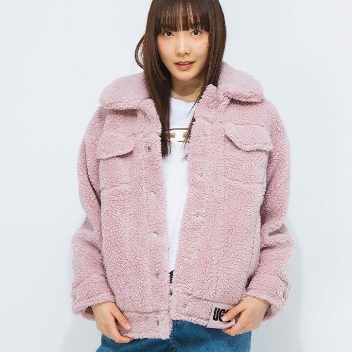 楽天市場】アグ UGG ボア トラッカー ジャケット Frankie Sherpa 
