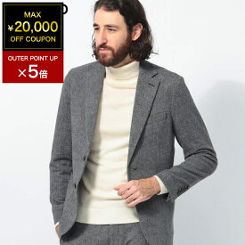 【最大20,000円OFFクーポン配布中】 チルコロ1901 CIRCOLO 1901 ホームスパン ストレッチ シングル 2ツ釦 ジャケット CICN4522 ブランド メンズ 男性 アウター ジャケット フォーマル テーラード sale_2_c