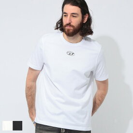 【2BUY10％OFF】ディーゼル DIESEL オーバルD クルーネック 半袖 Tシャツ DSA178800CLBR ブランド メンズ 男性 トップス Tシャツ シンプル コットン 春 夏