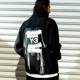 ワイスリー Y-3 ポリツイル地 M スポーツ ユニフォーム パッチ コーチジャケット SP PUN Y3JN3719 ブランド メンズ 男性 アウター ジャケット ブルゾン ショート丈 オーバーサイズ sale_2_a