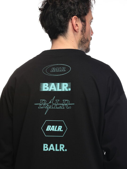 楽天市場】ボーラー BALR. ロゴプリント クルーネック 長袖 Tシャツ 