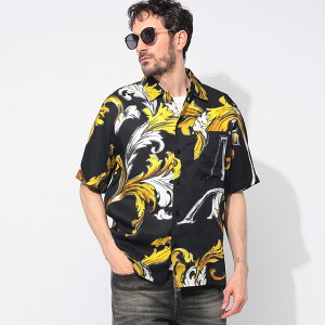 ���F���T�[�`�F �W�[���Y �N�`���[�� VERSACE JEANS COUTURE �����v�����g ���� �V���c VC78GAL2B0 �u�����h �����Y �j�� �g�b�v�X �V���c �v�����g �|�P�b�g �t �� sale_1_c