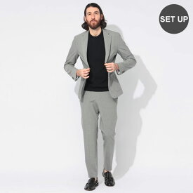 【最大10,000円OFFクーポン配布】ヒューゴボス HUGO BOSS ストレッチウール シングル ノータック スーツ HBHG10269518 ブランド メンズ 男性 スーツ セットアップ ビジネス フォーマル sale_2_d