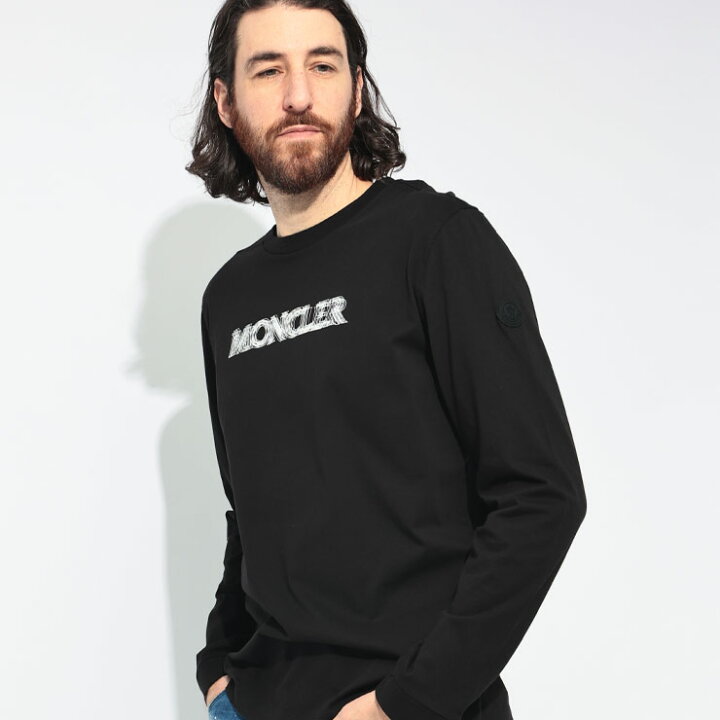 楽天市場】【2BUY10％OFF】モンクレール MONCLER かすみロゴ クルー  