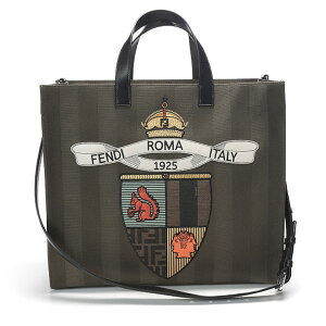 �t�F���f�B FENDI �y�J���L�����o�X �N���u �g�[�g�o�b�O FD7VA390AU4T �u�����h �����Y �j�� �o�b�O �� �g�[�g �V�����_�[�o�b�O �L�����o�X sale_5_a