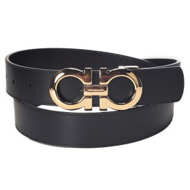 【最大10,000円OFFクーポン配布】サルヴァトーレフェラガモ Salvatore Ferragamo リバーシブル ゴールド ガンチーニバックル ベルト FG675542586940 ブランド メンズ 男性 ベルト ビジネス フォーマル