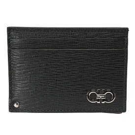 【最大10,000円OFFクーポン配布】サルヴァトーレフェラガモ Salvatore Ferragamo ガンチーニ ロゴ カードケース FG66A061685914 ブランド メンズ 男性 財布 ウォレット パスケース カード入れ ギフト プレゼント