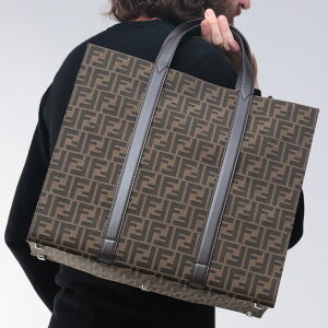 �t�F���f�B FENDI 2WAY FF�W���J�[�h �g�[�g�o�b�O FD7VA390AG0M �u�����h �����Y �j�� �o�b�O �� ���U�[ �L�����o�X �V�����_�[�o�b�O sale_5_a