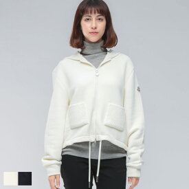 【最大20,000円OFFクーポン配布中】 モンクレール MONCLER フロントニットポケット フルジップ パーカー MCL8G0000289B0Q ブランド レディース トップス パーカー スウェット 長袖 プルオーバー