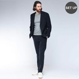 【10%OFFクーポン配布中】 ラルディーニ LARDINI ストレッチフランネル セットアップスーツ LD149EL65705 ブランド メンズ 男性 スーツ カジュアル シングル