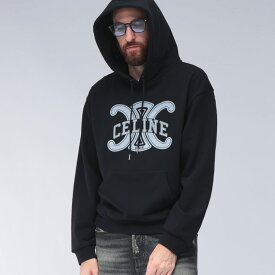 セリーヌ CELINE トリオンフプリント プルオーバー パーカー CELRY0JH670Q ブランド メンズ 男性 トップス パーカー フード スウェット 裏毛