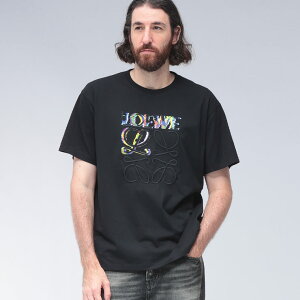 ���G�x LOEWE �}���`���S �N���[�l�b�N ���� T�V���c LEH526Y22J61 �u�����h �����Y �j�� �g�b�v�X T�V���c �R�b�g�� �v�����g �t ��