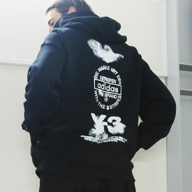 ワイスリー Y-3 バックロゴ プルオーバー パーカー GRAPHIC Y3JX4748 ブランド メンズ 男性 トップス パーカー フード スウェット 裏毛 sale_1_e