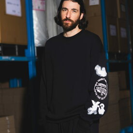 ワイスリー Y-3 袖プリント クルーネック スウェット GRAPHIC Y3JX4749 ブランド メンズ 男性 トップス トレーナー プルオーバー プリント 裏毛 sale_1_e