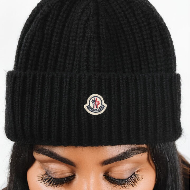 楽天市場】モンクレール ニットキャップ ニット帽 MONCLER レディース 