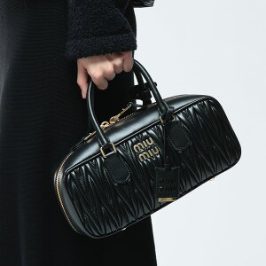 �~���E�~���E �n���h�o�b�O �� MIU MIU ���f�B�[�X 2way �o�b�O �V�����_�[�o�b�O �n���h�o�b�O ���U�[ �A���J�f�B �}�e���b�Z���U�[ �o�b�O MIU5BB148AN88 �u�����h �V���v�� ��l ���킢��