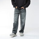 【最大20,000円OFFクーポン配布中】 ディーゼル デニム パンツ ボトムス DIESEL メンズ リラックスフィット ボタンフライ デニムパンツ ジーンズ ジーパン 2001 D-MACRO DSA11598007AW ブランド シンプル 大人