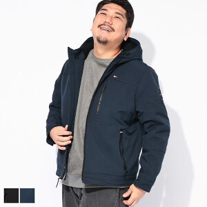 ySi10OFFN[|p\zTOMMY HILFIGER (g~[qtBK[)  tWbv {A WPbg SOFTSHELL PERFORMANCE HOODY 150AP087D22 傫TCY Y AE^[ WPbg u] N