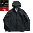 【最大10,000円OFFクーポン配布中】アークテリクス メンズ ベータ ジャケット ARC'TERYX ロゴ ゴアテックス ナイロン マウンテンパーカー BETA JACKET 80デニール ARCX000010511 ブランド アウター ブラック
