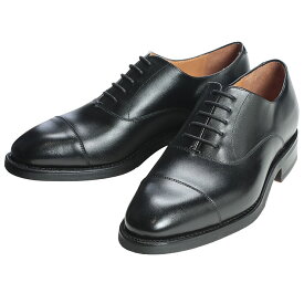 コードウェイナー メンズ シューズ Cordwainer レザー ストレートチップ 内羽根 本革 ビジネスシューズ フォーマル対応 CW42080BOXCALF ブランド 革靴 ブラック