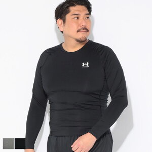 UNDER ARMOUR (�A���_�[�A�[�}�[) T�V���c ���� �����Y �傫���T�C�Y heatgear COMPRESSION UPF40 �����S �N���[�l�b�N 1361524 �g�b�v�X �J�b�g�\�[ �X�|�[�c �g���[�j���O �t ��