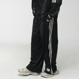 ワイスリー Y-3 メンズ トラックパンツ ストライプ サイド釦スリット ジャージ BASKETBALL Y3KQ9716 ブランド ボトムス パンツ スポーツ