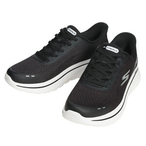 SKECHERS (�X�P�b�`���[�Y) �X�j�[�J�[ 217075BKW�����Y �傫���T�C�Y �X���b�v�C���Y ���[�J�b�g�X�j�[�J�[ GO WALK ARCH FIT N JOY NOBEND �C ���[�J�b�g �X���b�|��