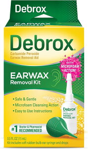 Debrox Earwax Removal Kit 1 kit by Debrox 15�~�����b�g�� �������N���[�i�[ ���C�����L�b�g 1�Z�b�g ���|�� �P�A �֗� �l�C �M�t�g �v���[���g ���蕨 ���P�A �f�u���b�N�X ���N �������� B0011WFO1G �� MC