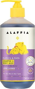 Alaffia �x�r�[���L�b�Y�p�V�����v�[���{�f�B�E�H�b�V�� ���������x���_�[ 473ml Everyday Shea Shampoo & Body Wash for Babies and Up Lemon Lavender 16 oz ������ ���x���_�[ �V�����v�[ �L�b�Y �x�r�[ �A���t�B�A