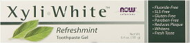 Now Foods ナウフーズ キシリホワイト フッ素不使用歯磨きジェル (リフレッシュミント) 181g [並行輸入品] 歯磨き粉 歯磨き ホワイト ミント キシリトール オーラルケア ホワイトニング ナウフーズ 歯磨き粉 口腔ケア 歯ぐきケア 人気 ギフト B07CMVDDGG ◆MC