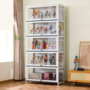 コレクションケースフガラスケースディスプレイラックフィギュアケース アクリルケース フィギュア棚 ショー大型キャビネット透明パネル大容量コレクションラックプレイケース ガラス棚