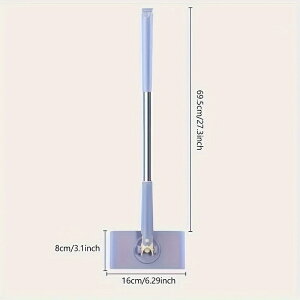 1個、2in1モップ&タオル、簡単クリップオン自動ペーパー交換、ミニフラットモップ、キッチン、バスルーム、バルコニーなどに使用、手洗い不要、ホコリ除去剤。